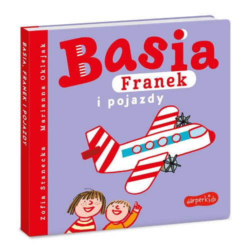 Basia, Franek i pojazdy - okładka książki